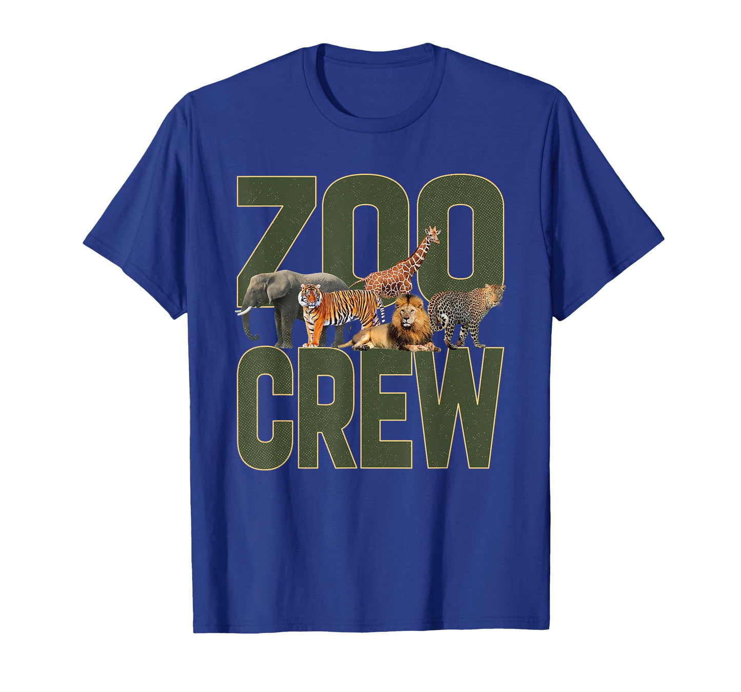 Zoo Crew Safari Animals Wildlife Animal Wild Men Women Kids T-Shirt