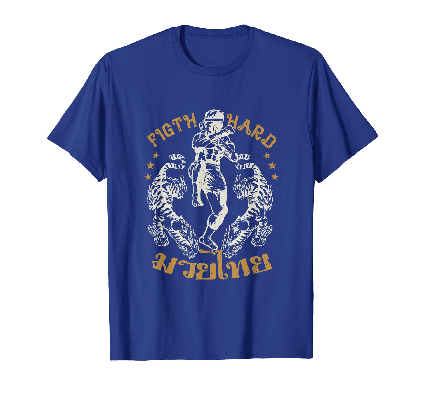 Muay Thai Sport Fight Hard Traditional Fighter Muay Thai T-Shirt
