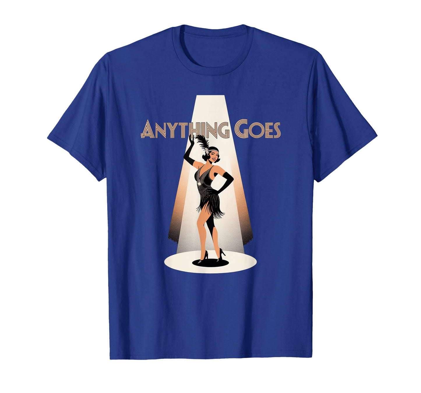 Anything Goes Retro Musical Theater Broadway Theatre T-Shirt