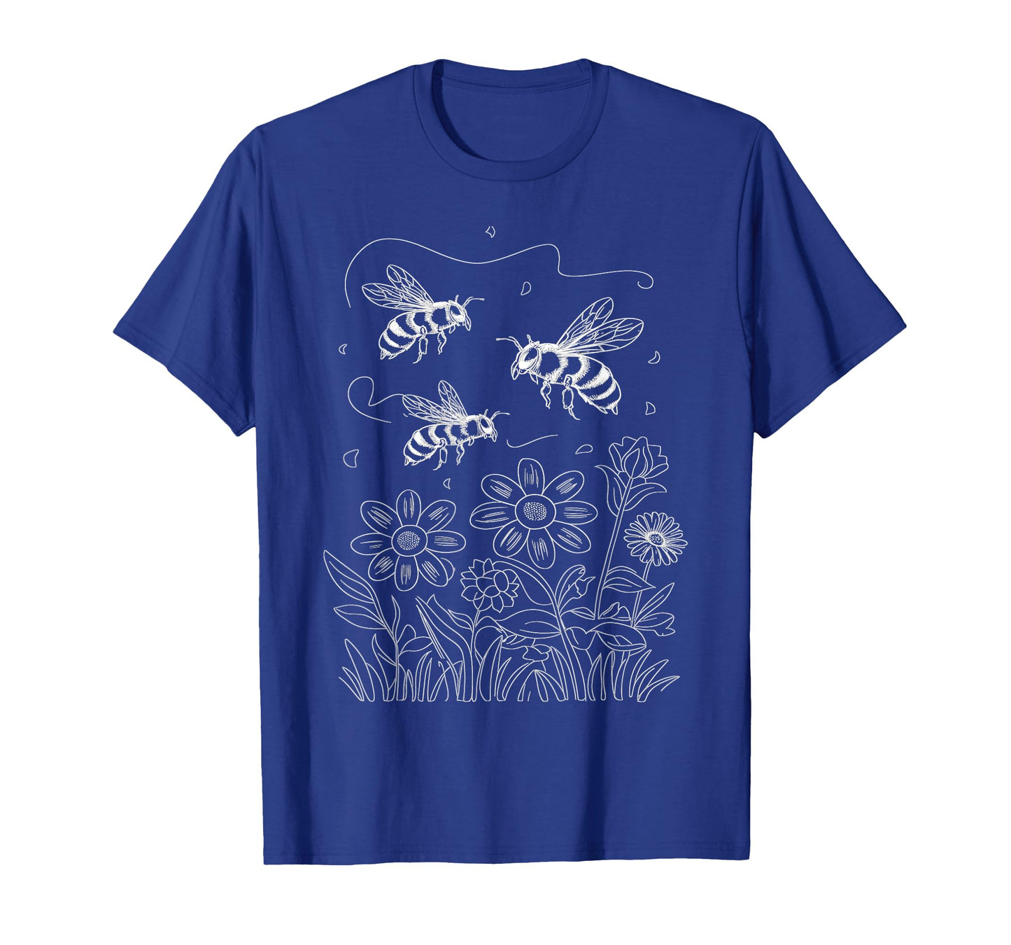 Pollinator Garden Design Wildlife Flowers Native Plants T-Shirt