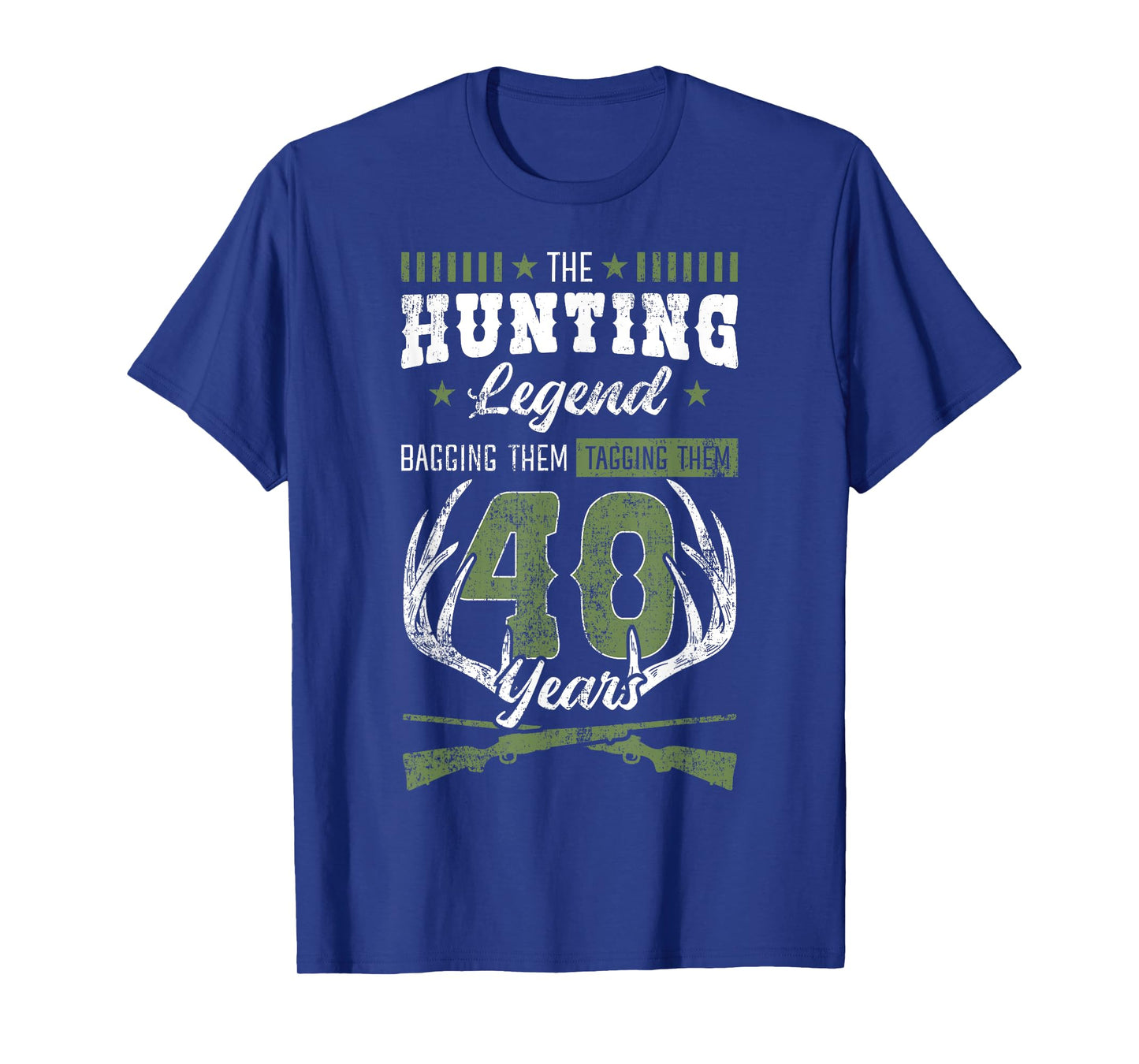 Deer Hunting 40th Birthday Party Wildlife Theme Buck Hunters T-Shirt