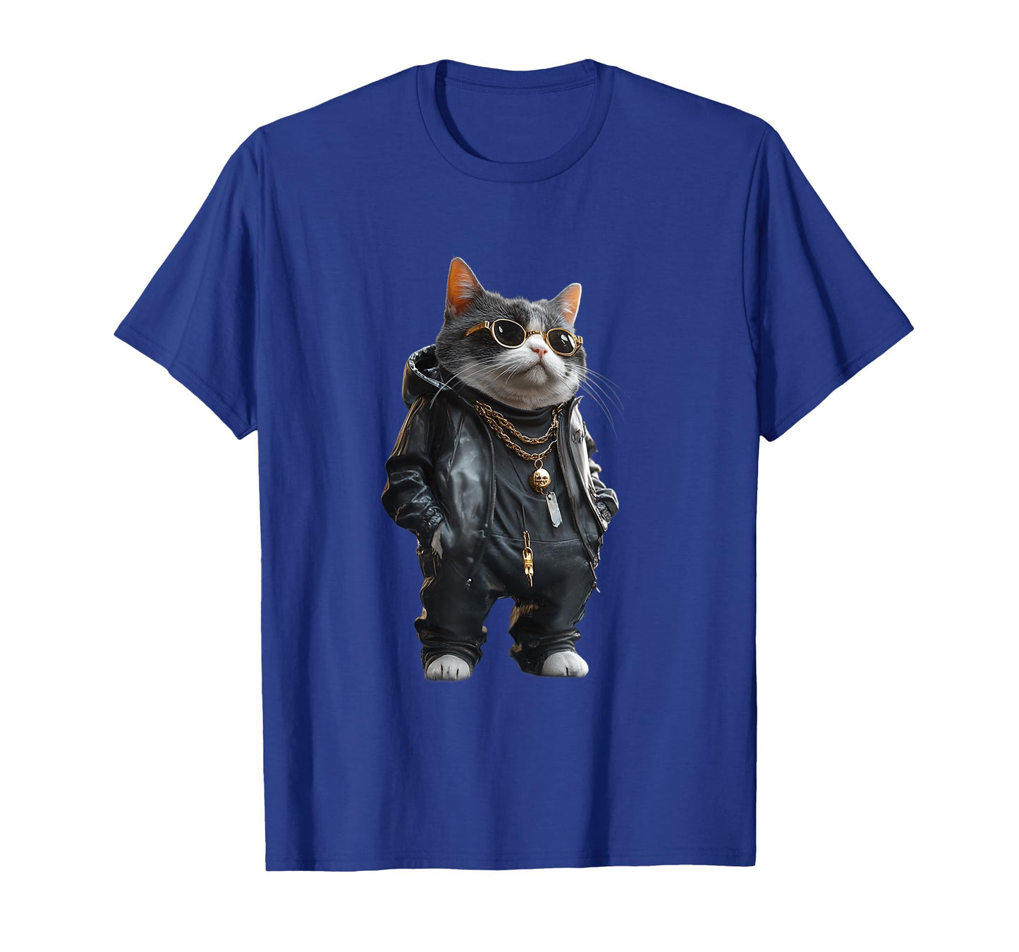 Thug Gangster Life Cat For Hip Hop Fans Meme and Cat lovers T-Shirt