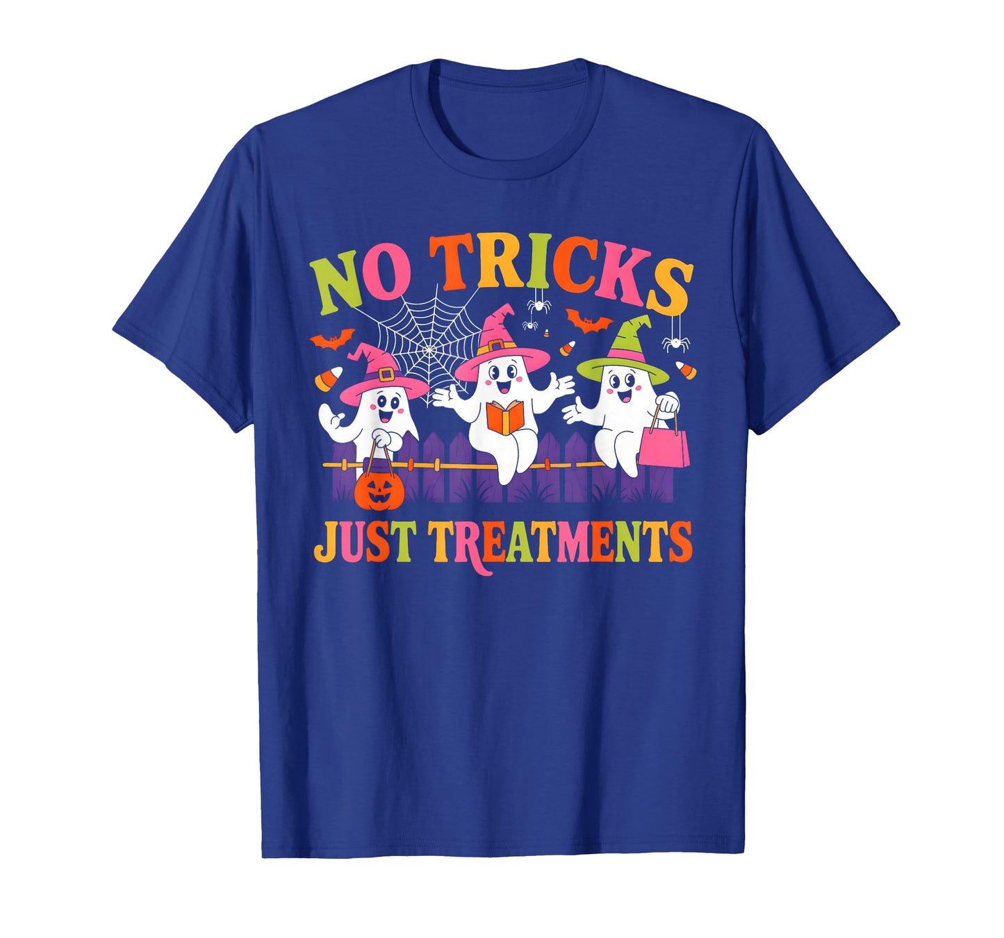 Funny Nurse Ghost for Scrub Life & Nursing Halloween Lovers T-Shirt