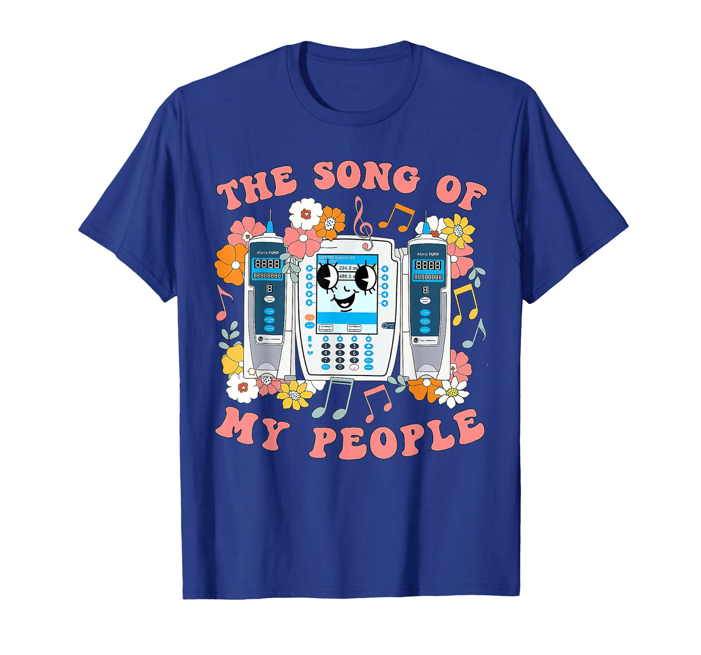 4th Of July Nurse, The Song Of My People, Beeping IV Pump T-Shirt