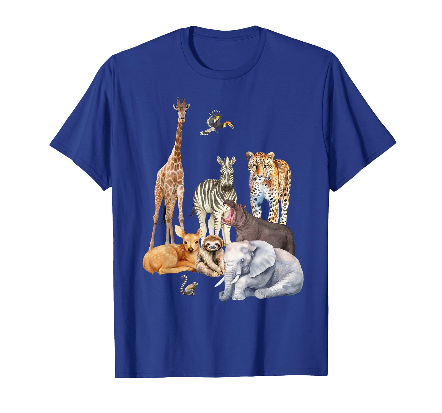 Wildlife Safari Party Animal Design T-Shirt