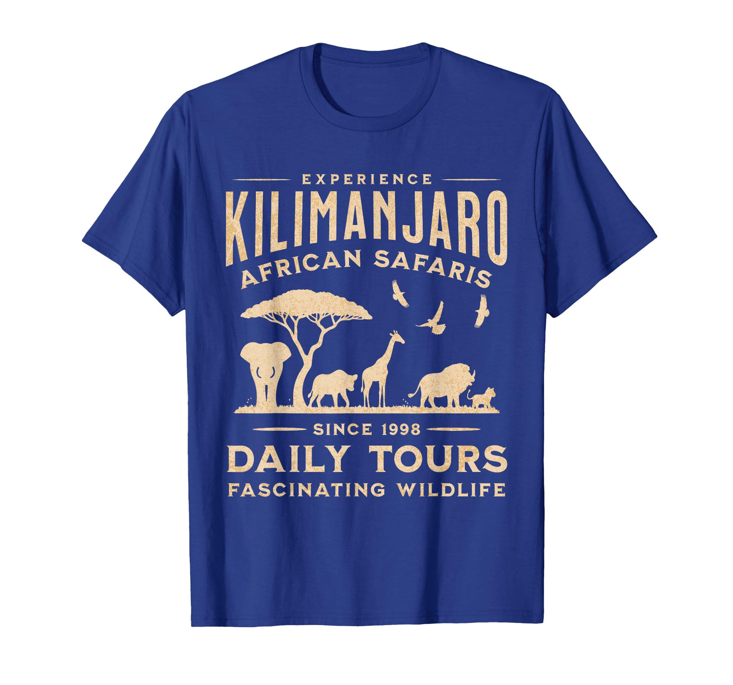 Kilimanjaro, African Safari, Animals, Theme Park Attraction T-Shirt