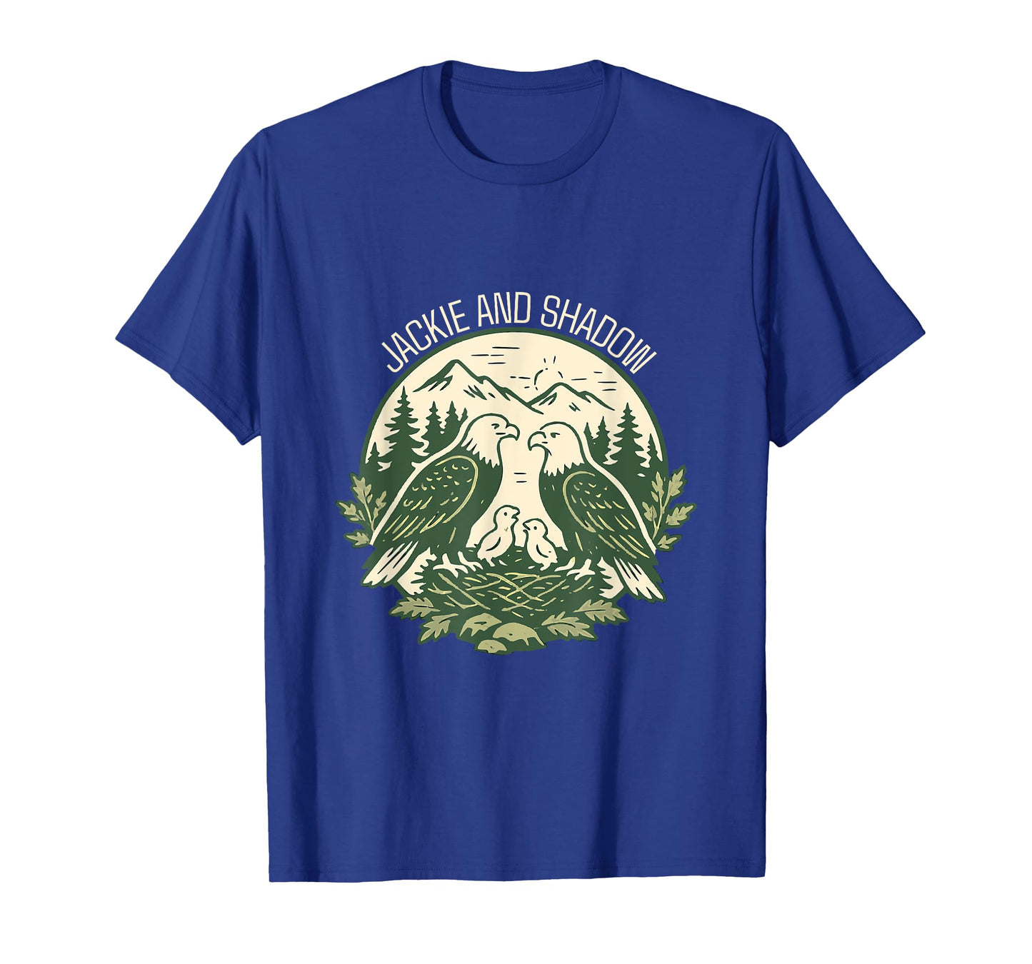 Jackie And Shadow Bald Eagle Vintage Nature Lovers T-Shirt