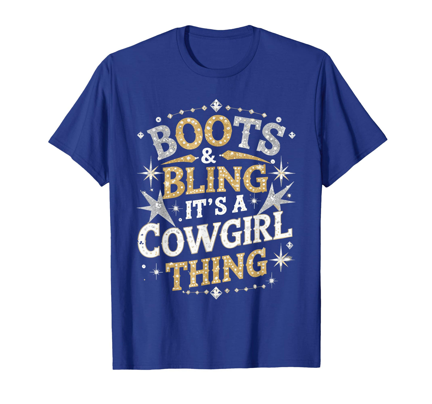 Boots and Bling It's Cowgirl Thing Western Country Melanin T-Shirt
