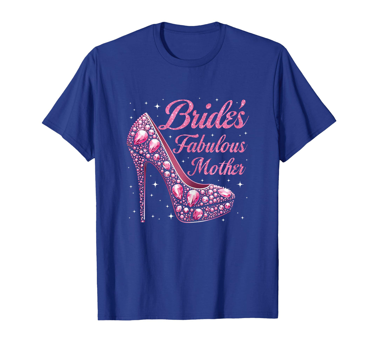 Mother's Fabulous Bride Happy Wedding Married Day Vintage T-Shirt