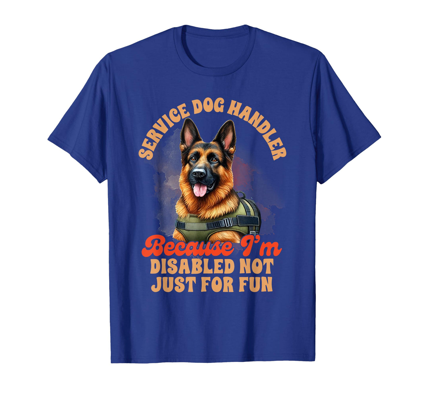 Service Dog Training German Shepherd Service Dog Handler T-Shirt