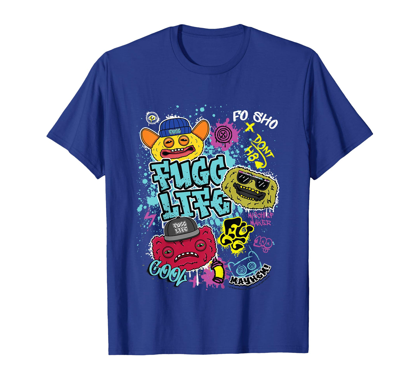 Fugg Life Grin Count Underoo Mcgoo Wide Eyed Weirdo Kids T-Shirt