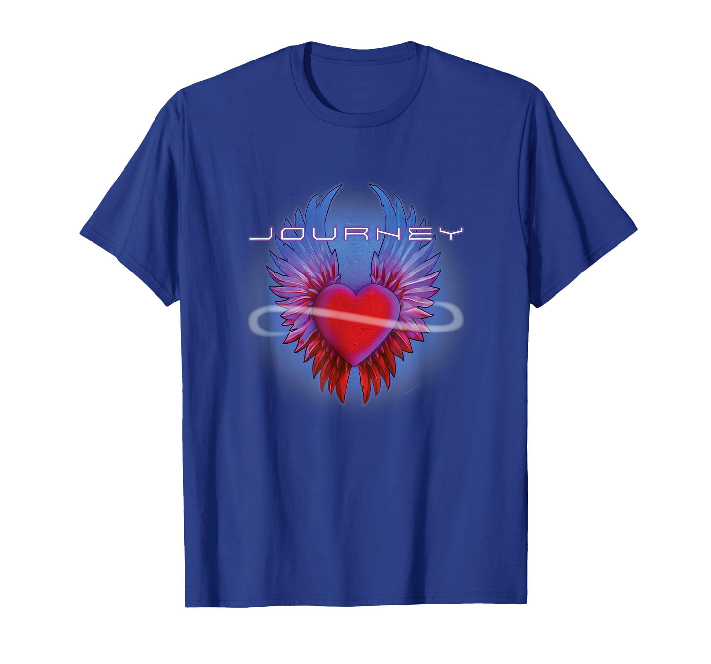 Journey Band Infinity Winged Heart Music T-Shirt