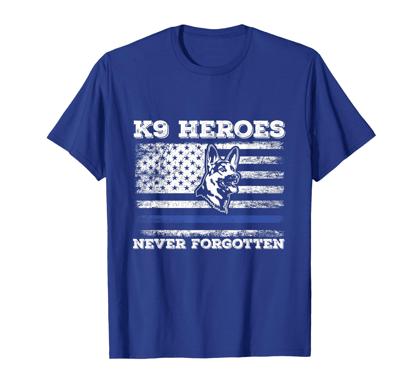 K9 Veteran Military Working Dog USA US Flag K9 Veterans Day T-Shirt for Men Women Girls Kids