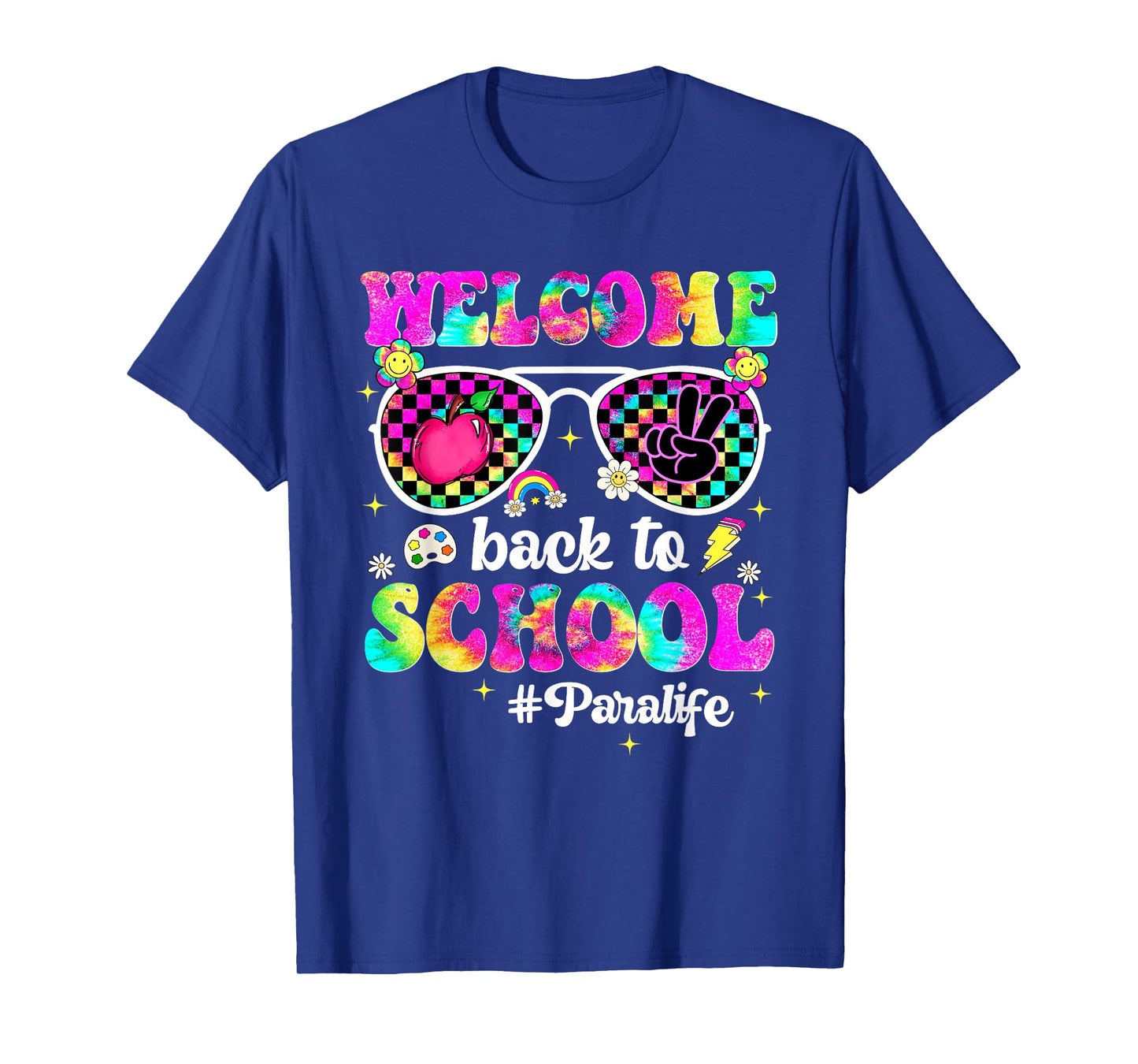 Welcome Back To School Para Sunglasses First Day Of School T-Shirt