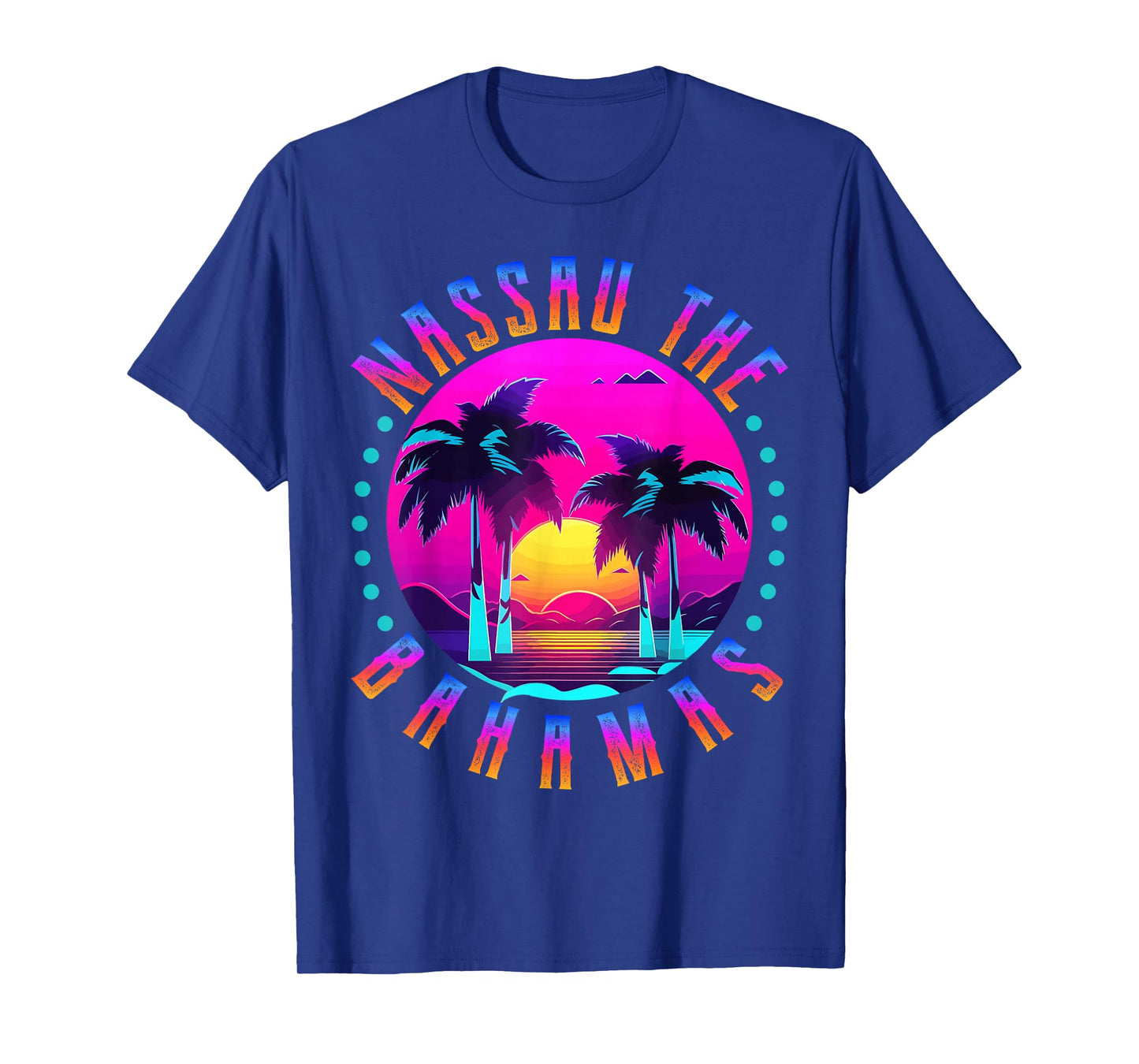 Nassau Bahamas Shirt Palm Trees Bahamas Souvenirs Bahamas T-Shirt
