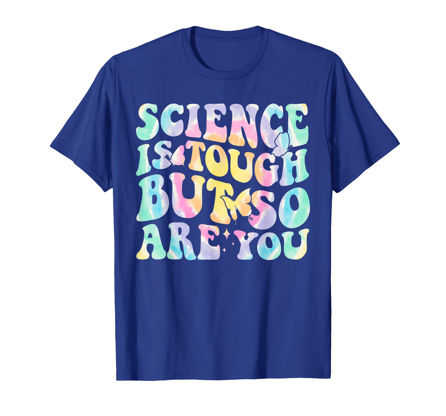 Science Is Tough But So Are You Back T School Teacher Groovy T-Shirt