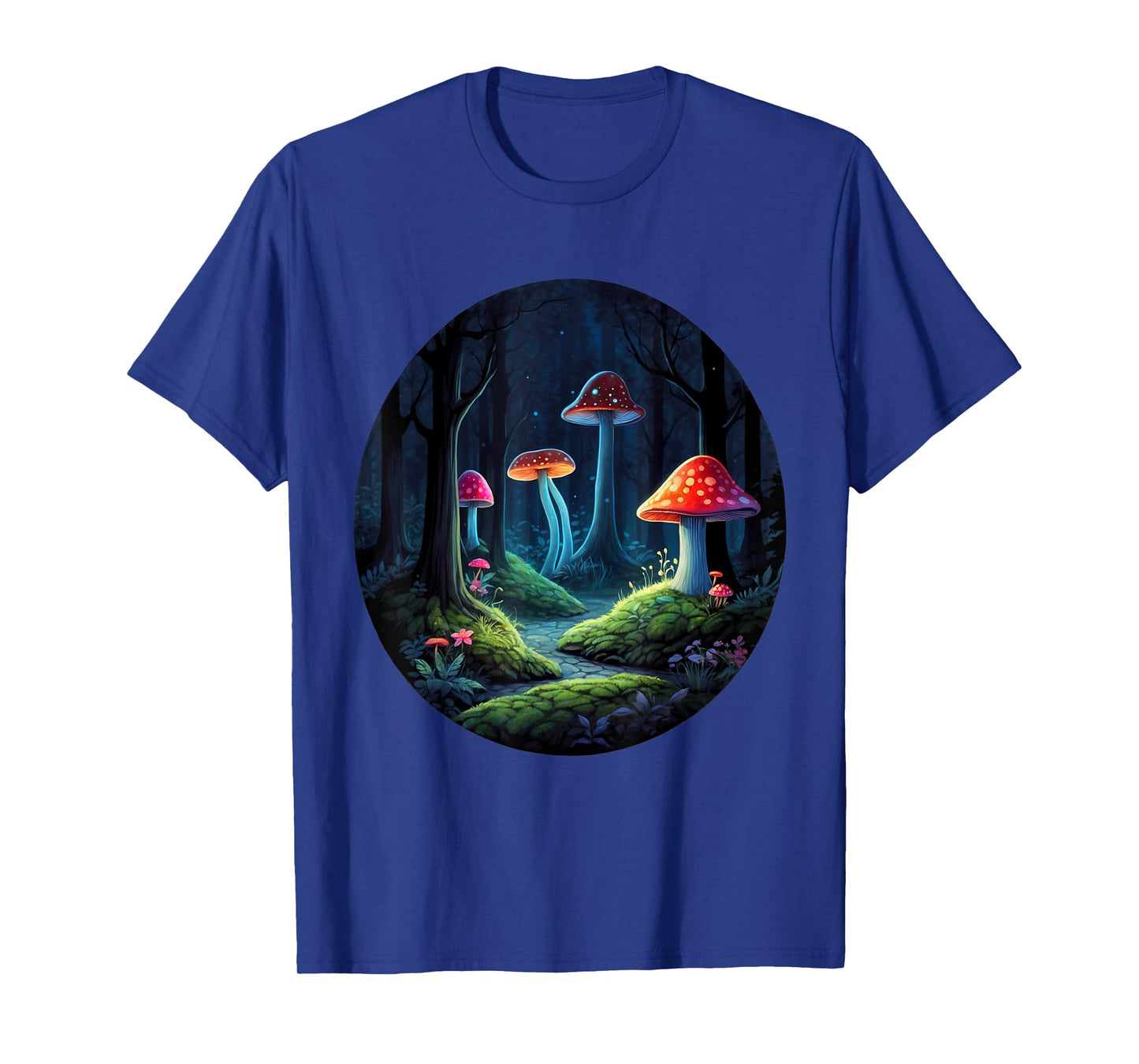 Magical Whimsical Forest Mushrooms | Enchanting Kids Design T-Shirt