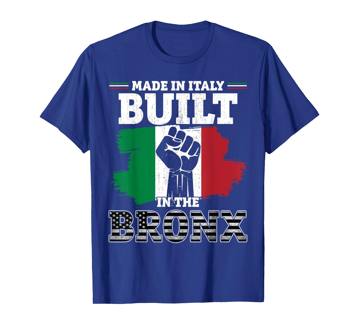 From Italy Raised in the Bronx - Ideas Gifts Men Women Pride T-Shirt