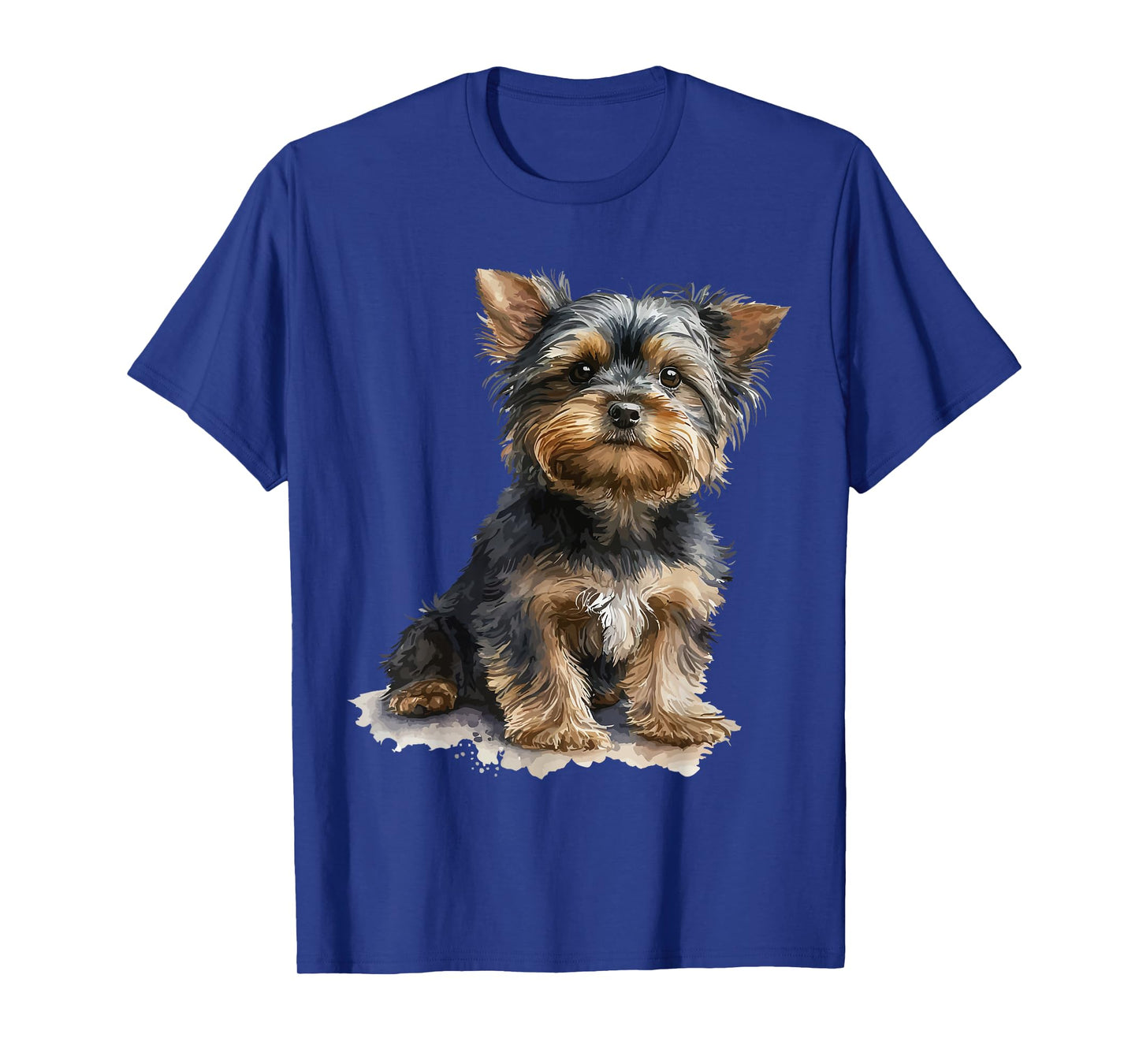 Watercolour Yorkshire Terrier Yorkie T-Shirt