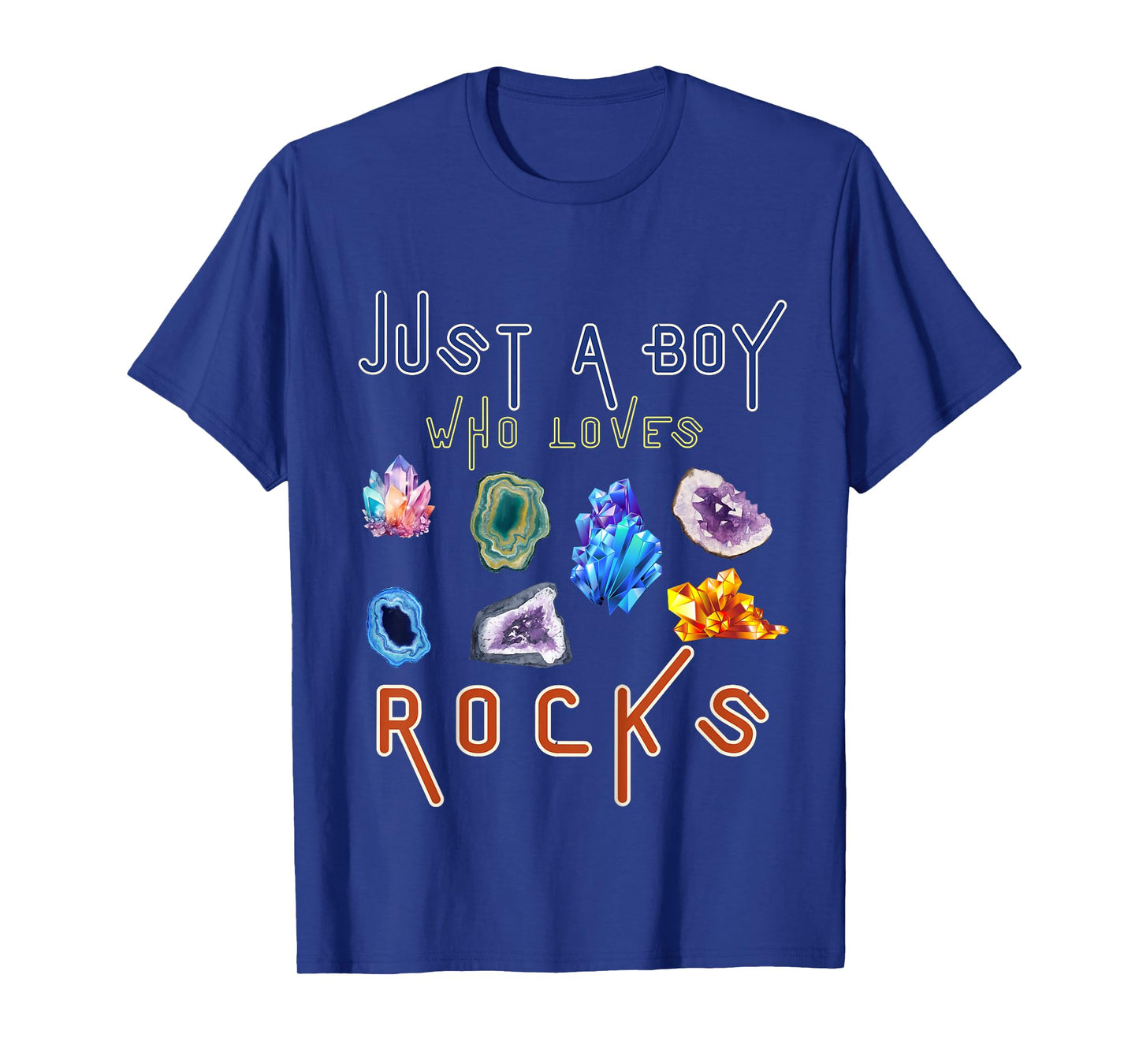Rock Lover Collector Funny Geologist Crystal Geodes Lover T-Shirt