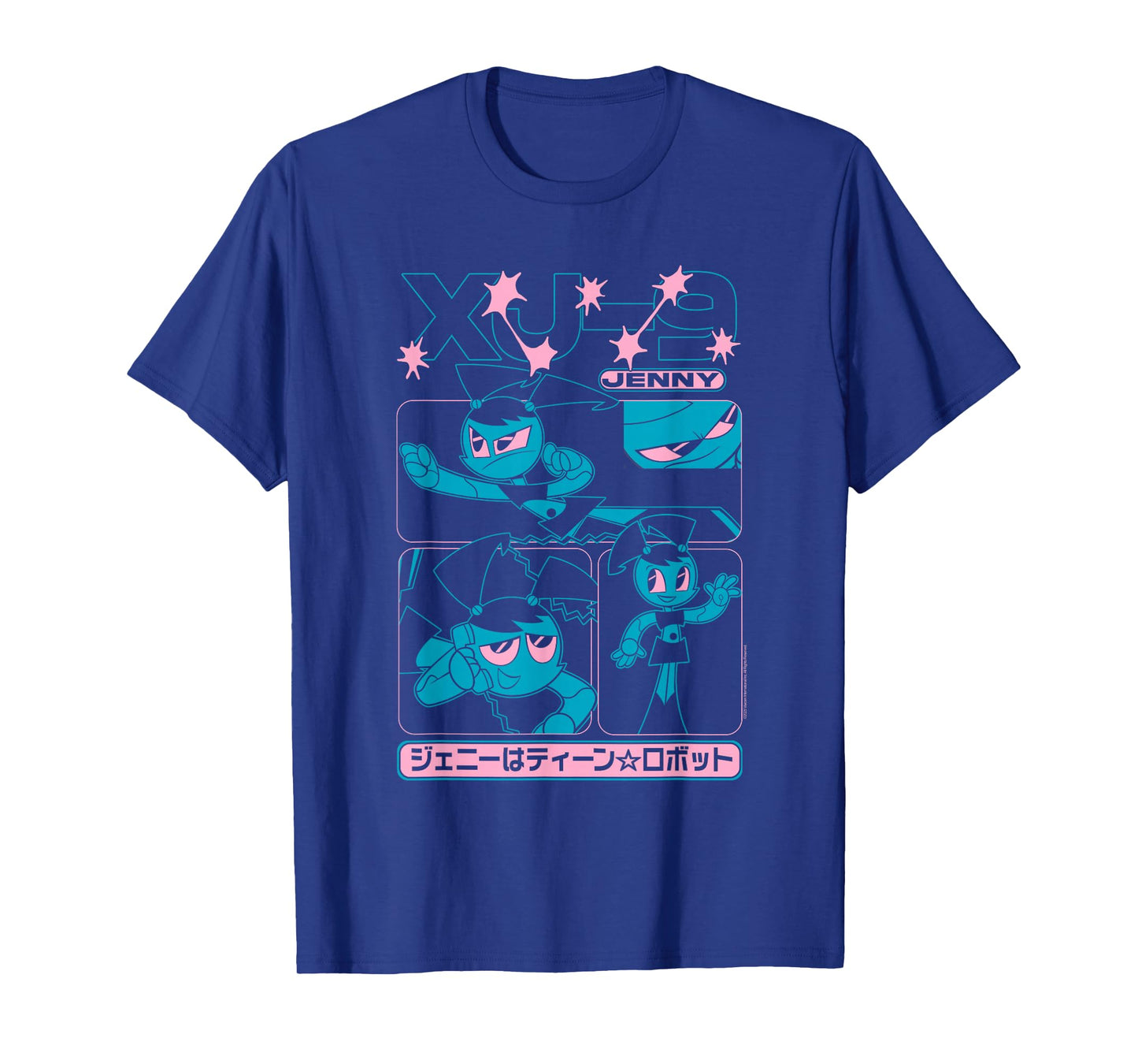 My Life as a Teenage Robot Jenni Kanji Anime Cartoon T-Shirt