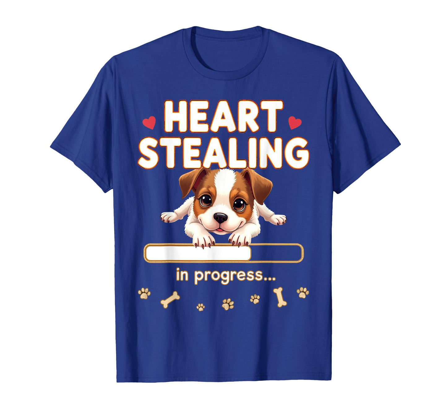 Heart Jack Russell Terrier Dog Funny Gift Jack Russell Puppy T-Shirt