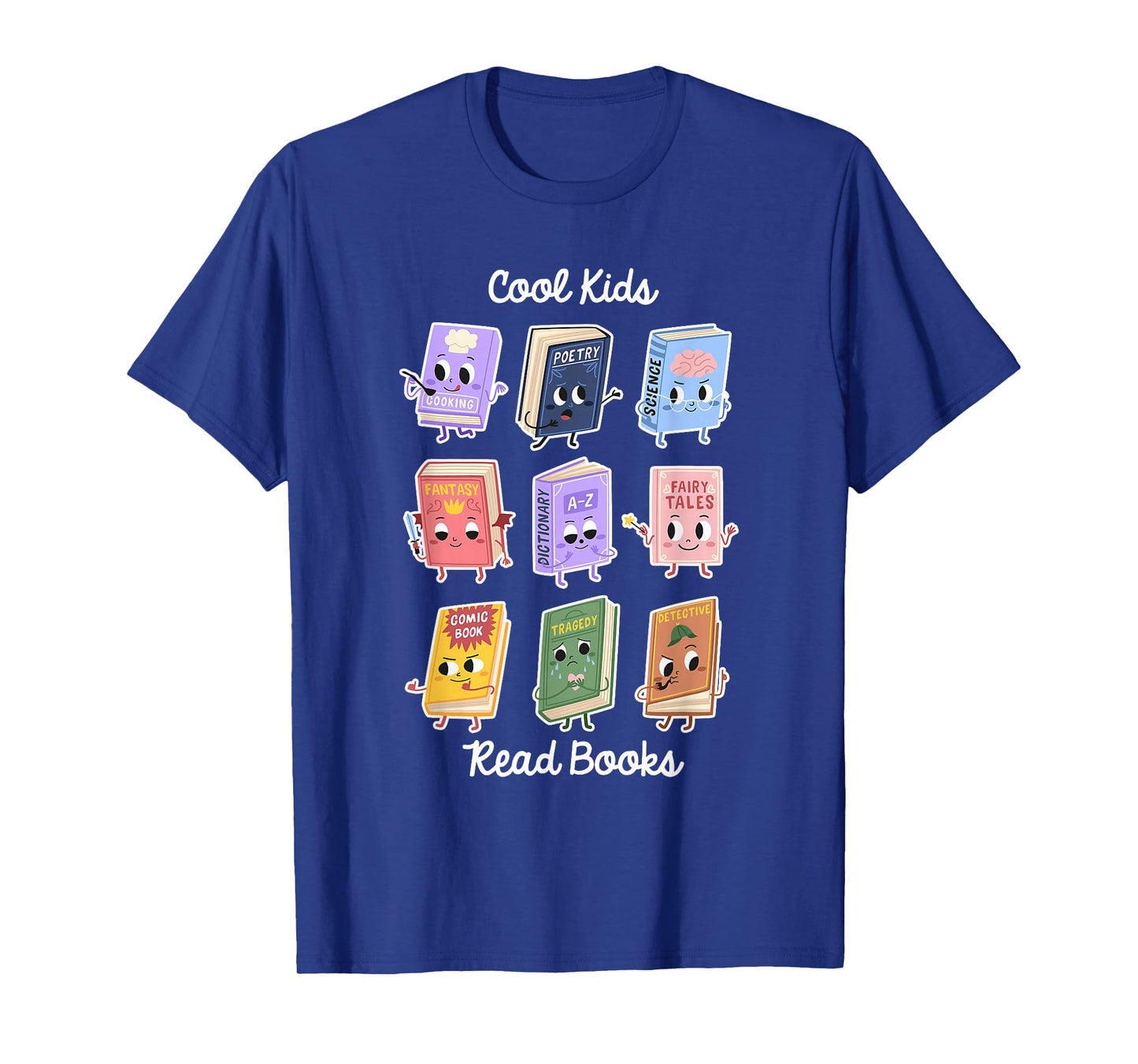 Cool Kids Read Books Apparel T-Shirt