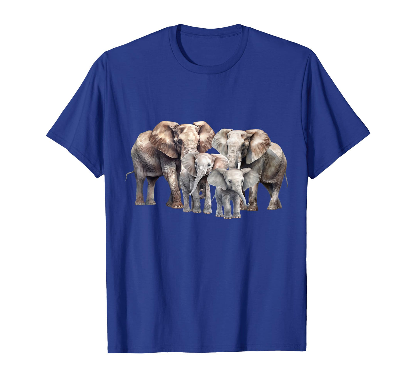 Elephant Family Elephant For Men Women Kids Boys Girls T-Shirt