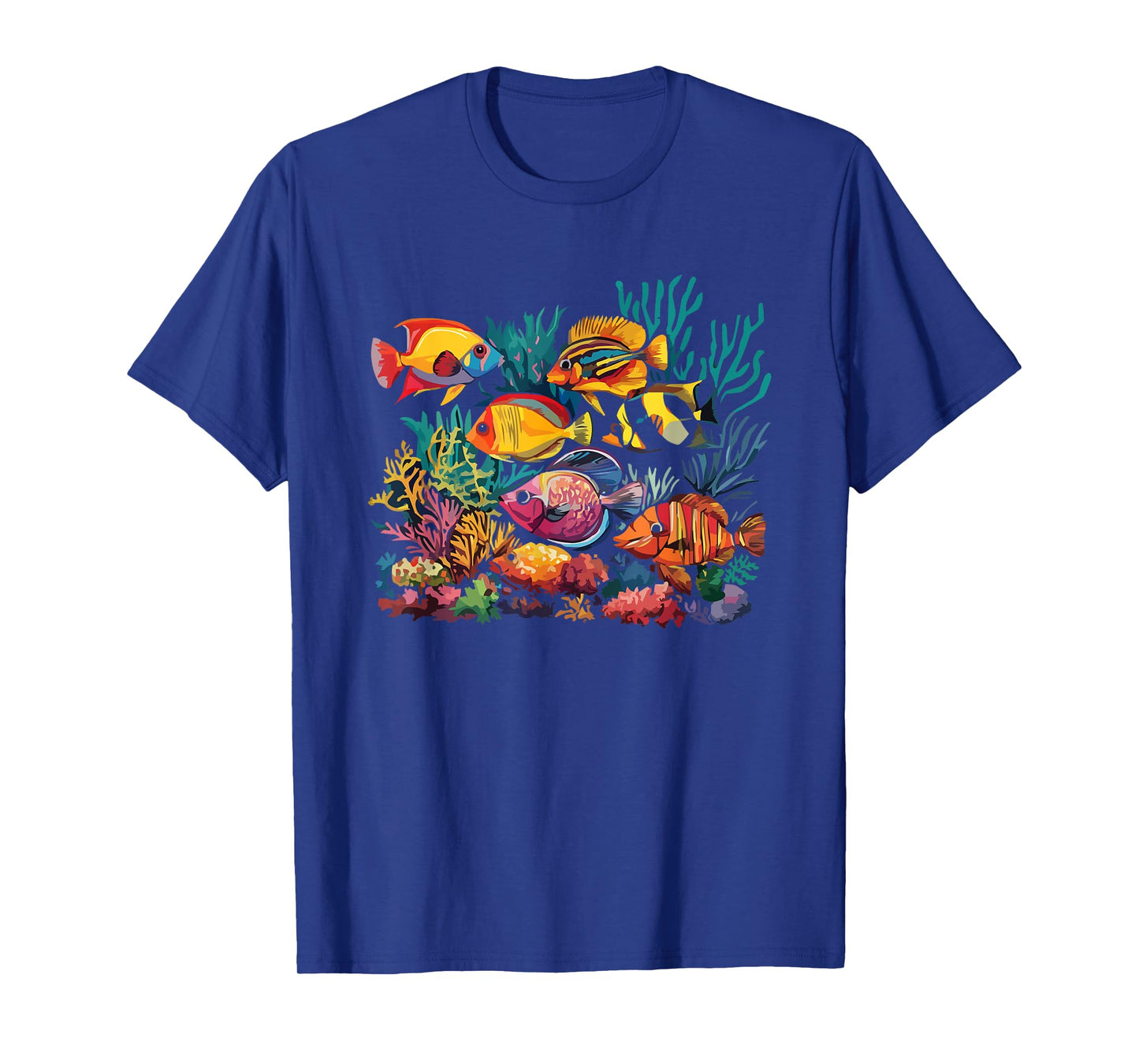 Colorful Fish Coral Reef Underwater Paradise T-Shirt
