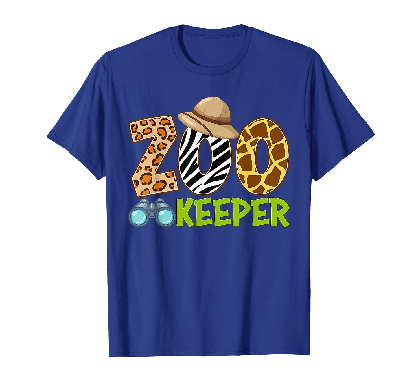 Zookeeper Animals Zoo Wildlife Lover Safari Costume T-Shirt