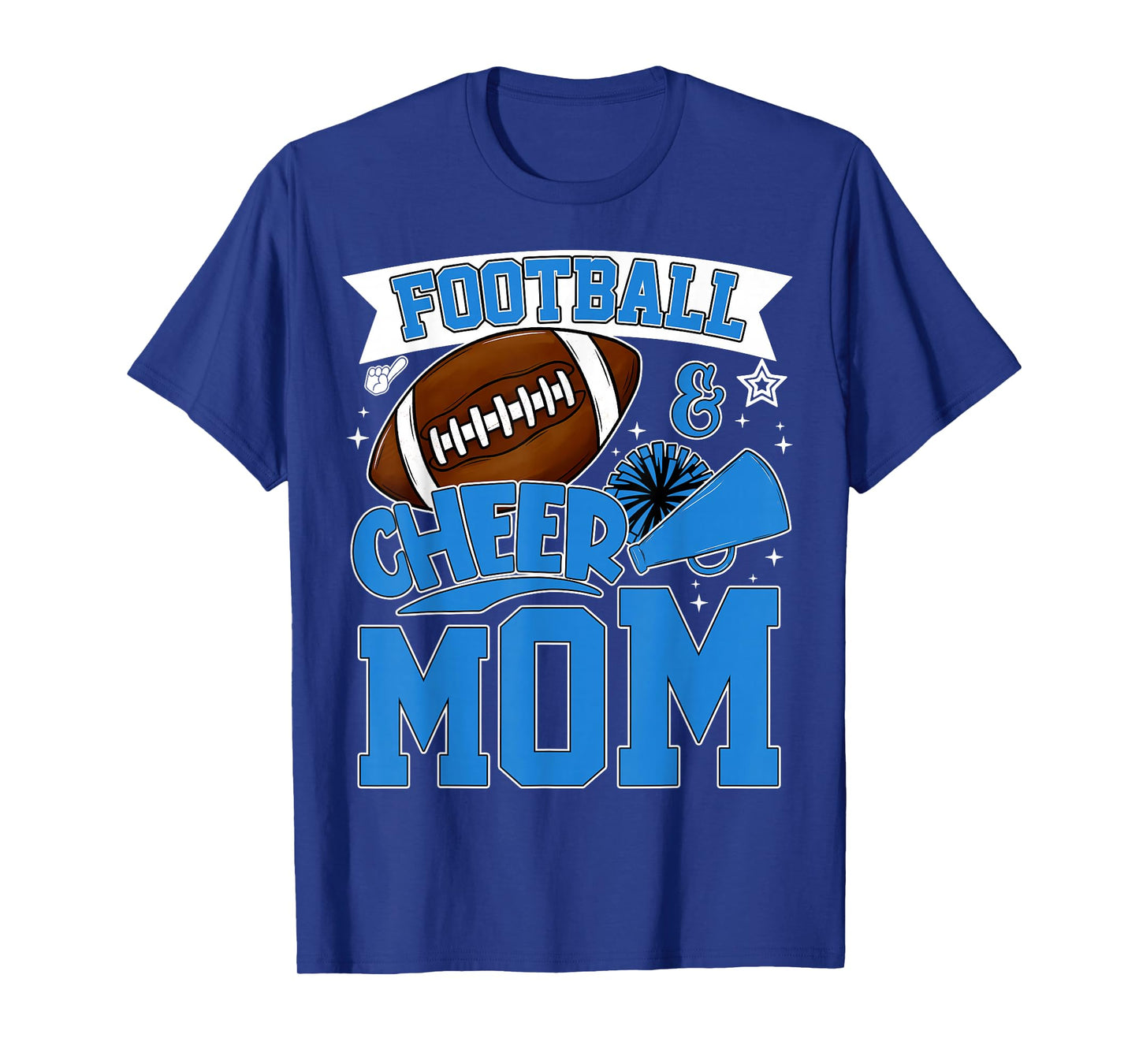 Football Cheer Mom for Women Men Vintage Cheer Spirit Funny T-Shirt