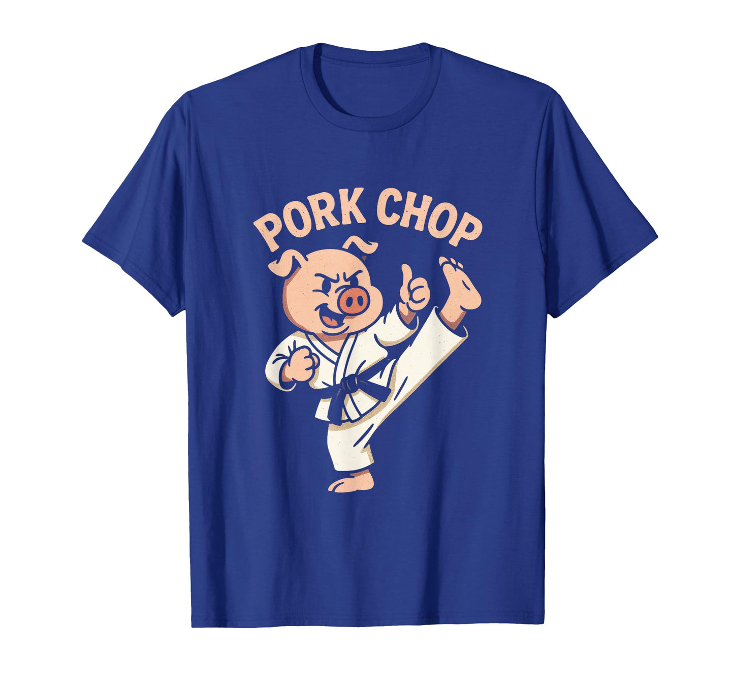 Pork CHOP - Funny Pig Karate Martial Arts T-Shirt