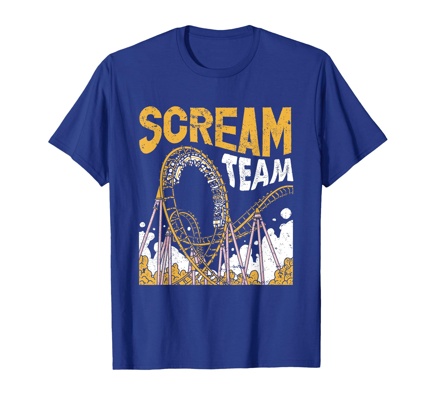 Scream Team Roller Coaster Excitement T-Shirt