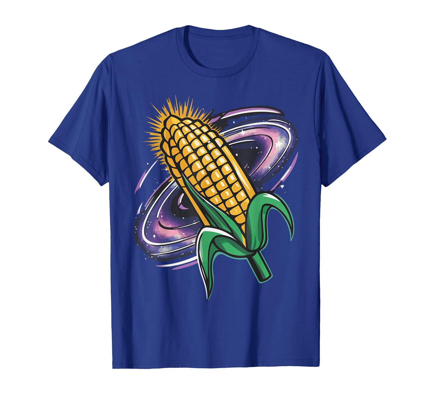 Space Corn Outfit Maize Farmer Costume Farm Life T-Shirt