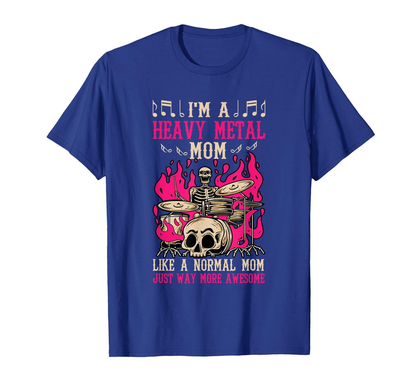 I'm A Heavy-metal Mom Hardrock Mother T-Shirt
