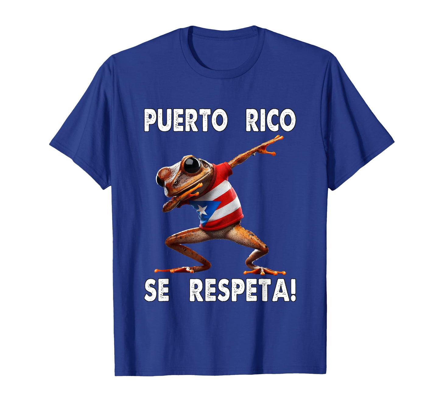 Puerto Rico Se Respeta Coqui Dab PR Flag Boricua T-Shirt