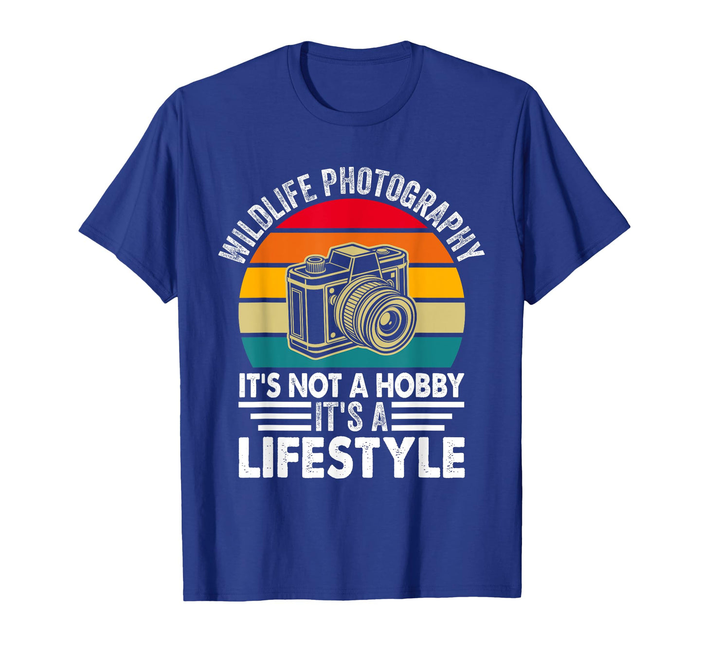 Retro Wildlife Photography Lifestyle Wildlife Photographer T-Shirt