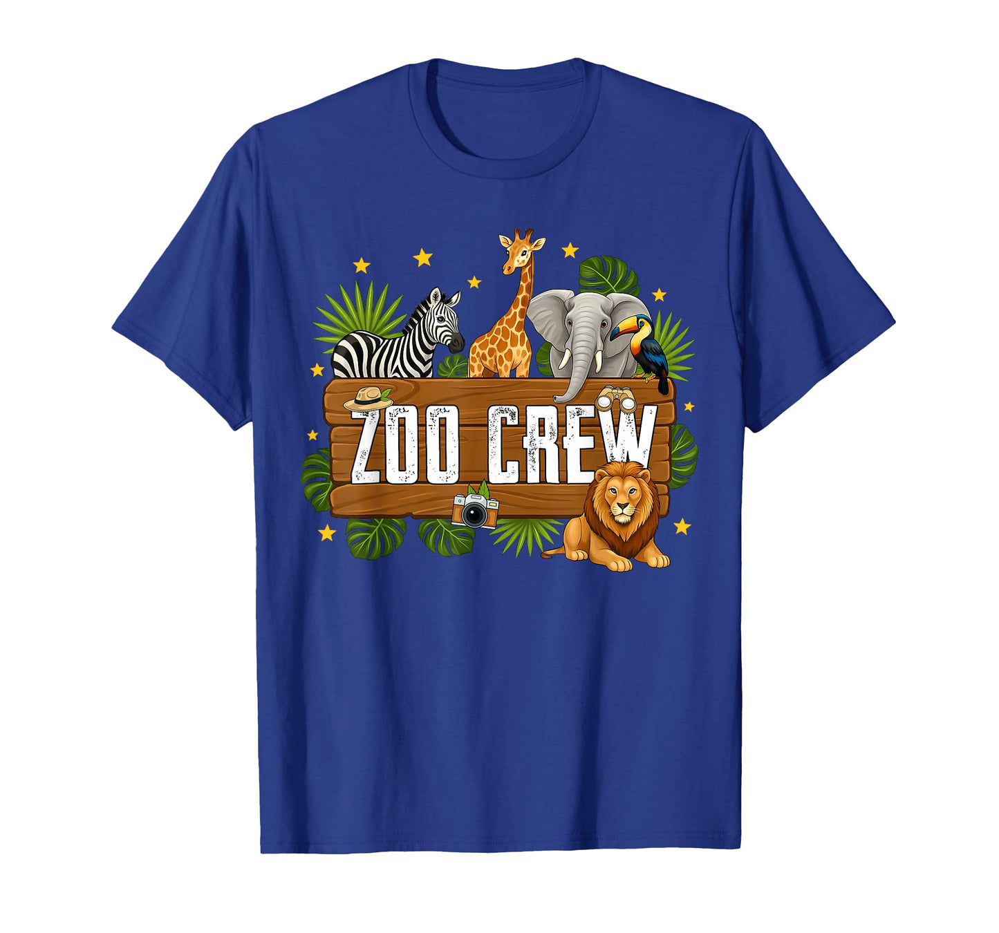 Zoo Crew Safari Wildlife Animal Zoo Keeper Matching Kids Boy T-Shirt