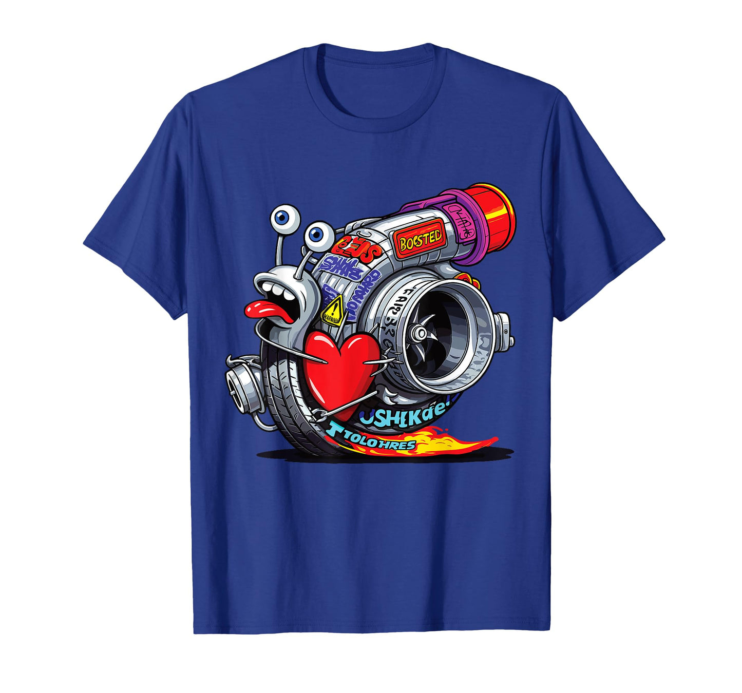 Turbocharger Snail Turbo Race Car Boost Mechanic Tuning Car T-Shirt