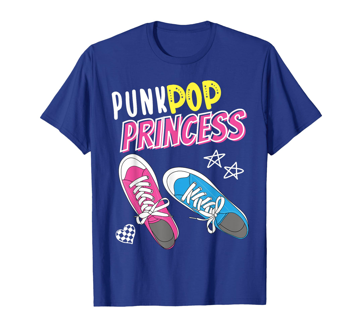 Punk Pop Princess for Girls who Love Punkpop Music and Bands T-Shirt