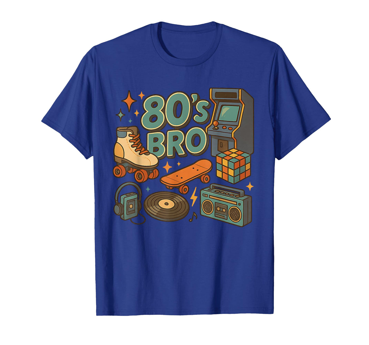 Old School 80s Bro Vintage Throwback 80's Vibe T-Shirt
