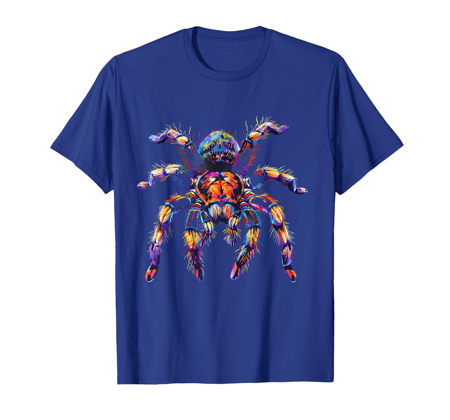 Tarantula Wildlife Artwork Colourful Splash Tarantula Lover T-Shirt