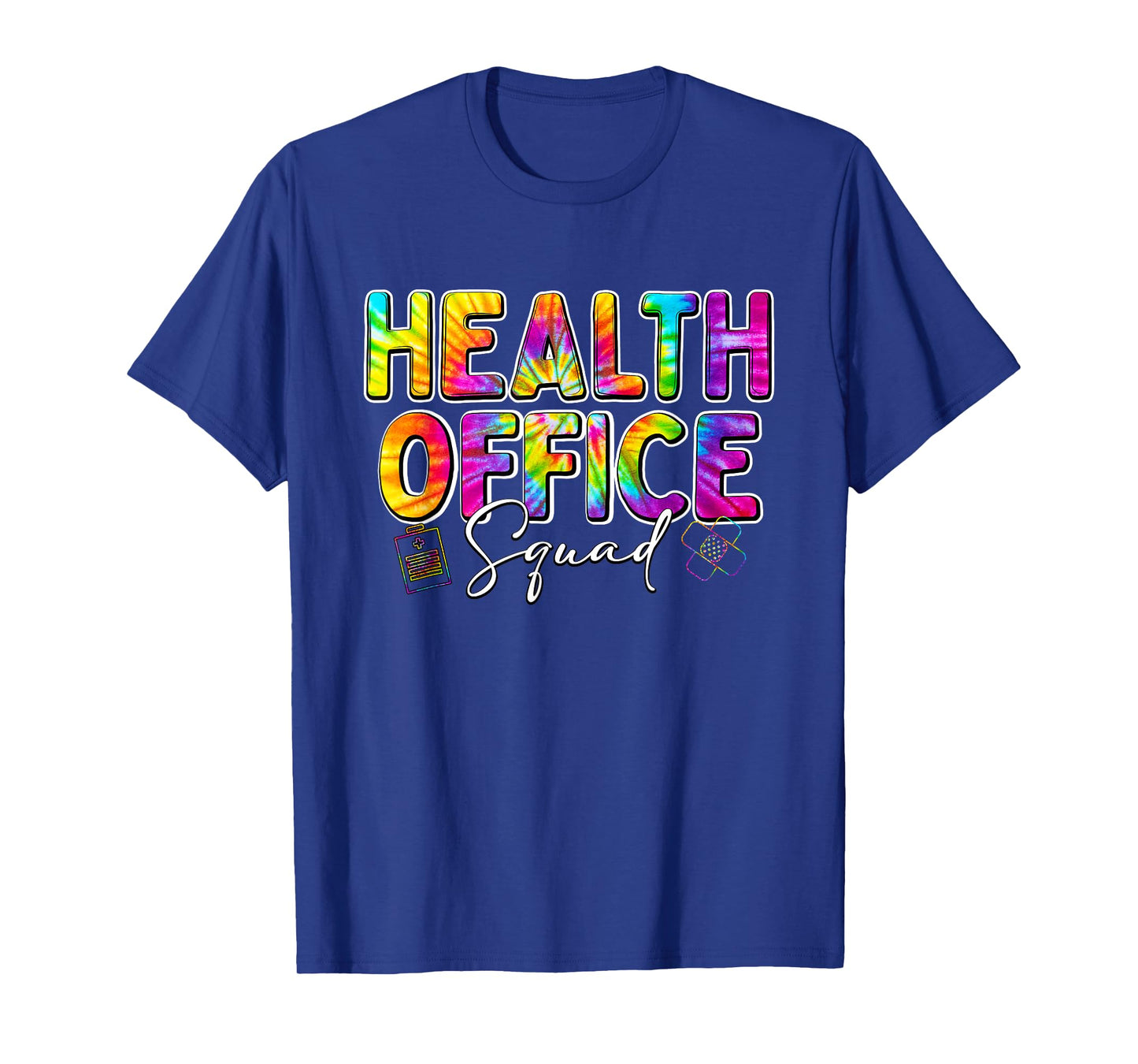 Health Office Squad Tie Dye Back To School Nurse Life T-Shirt
