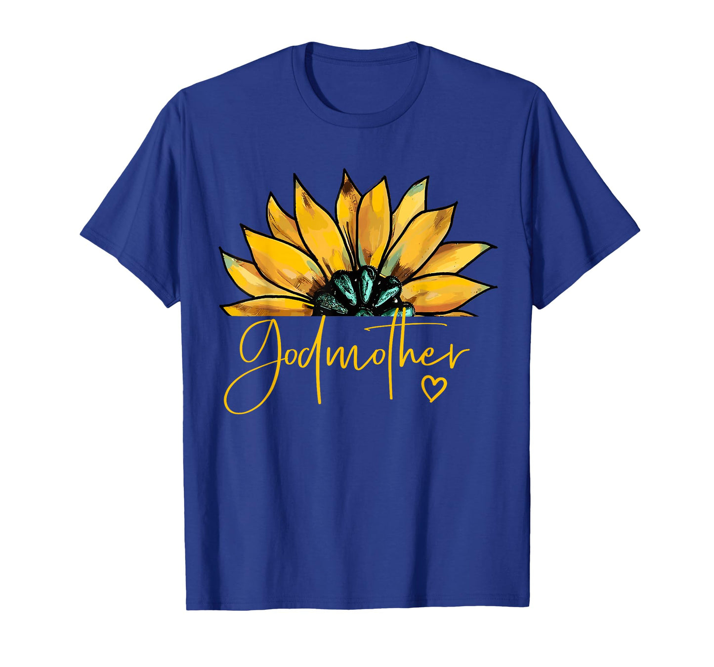 Godmother Gifts For Women Heart Mother's Day Godmother T-Shirt