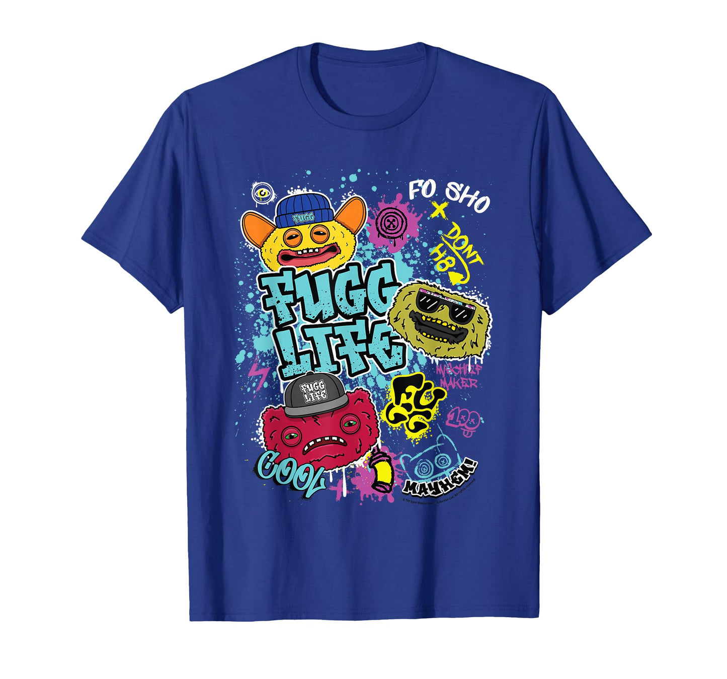 Fugg Life Grin Grin Count Underoo Mcgoo & Wide Eyed Weirdo T-Shirt