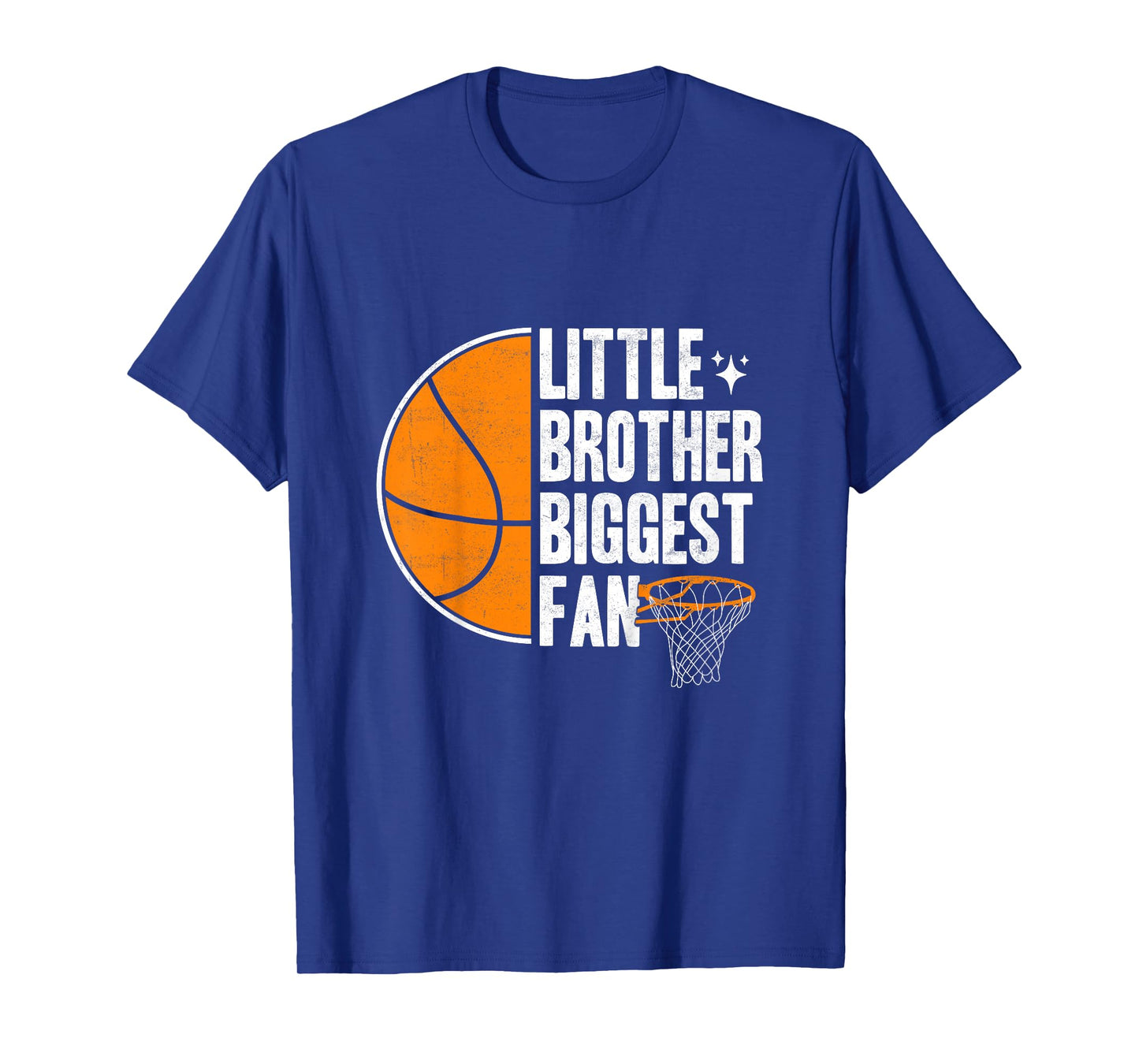 Kids Basketball Little brother Biggest Fan Basketball brother T-Shirt