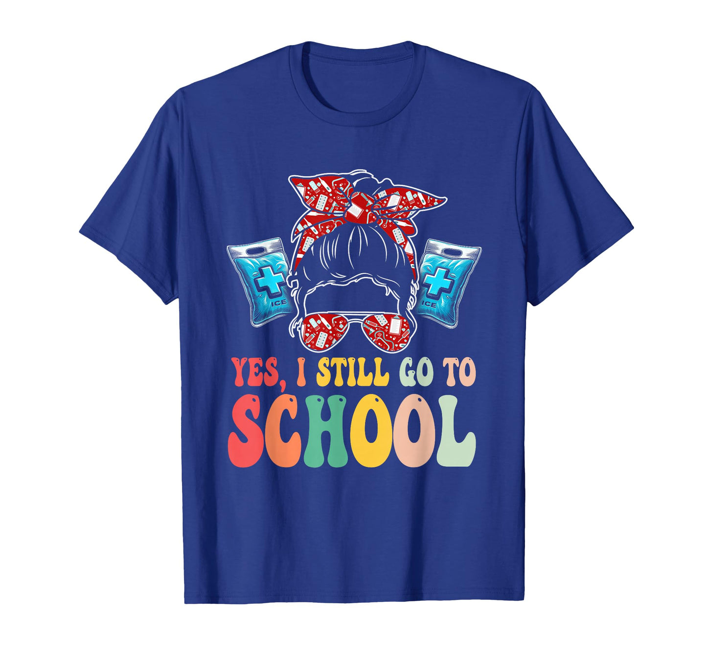 Funny School Nurse School Health Aide T-Shirt