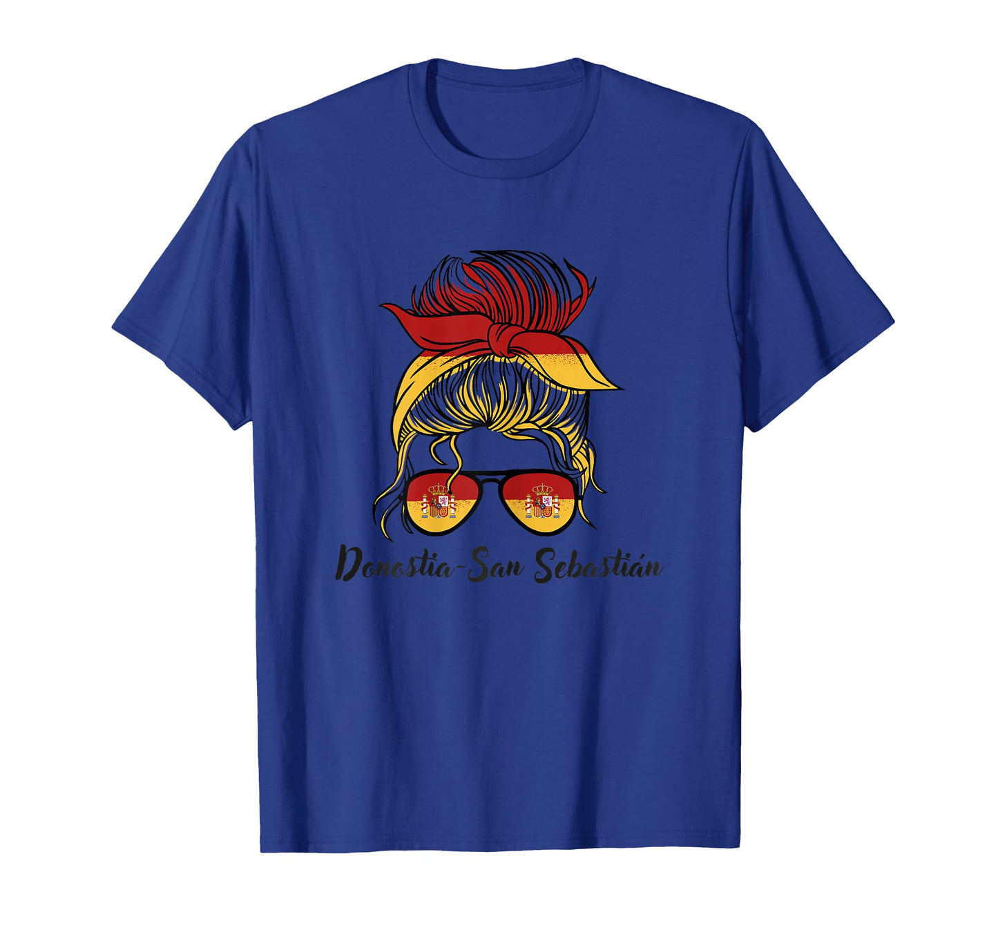 Donostia-San SebastiΓ‘n Girl, Spanish Flag Spain T-Shirt