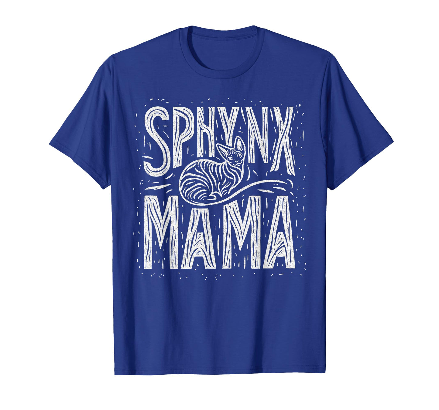 Sphynx Mama Sphynx Mom Cute Hairless Wrinkly Cat Artistic T-Shirt