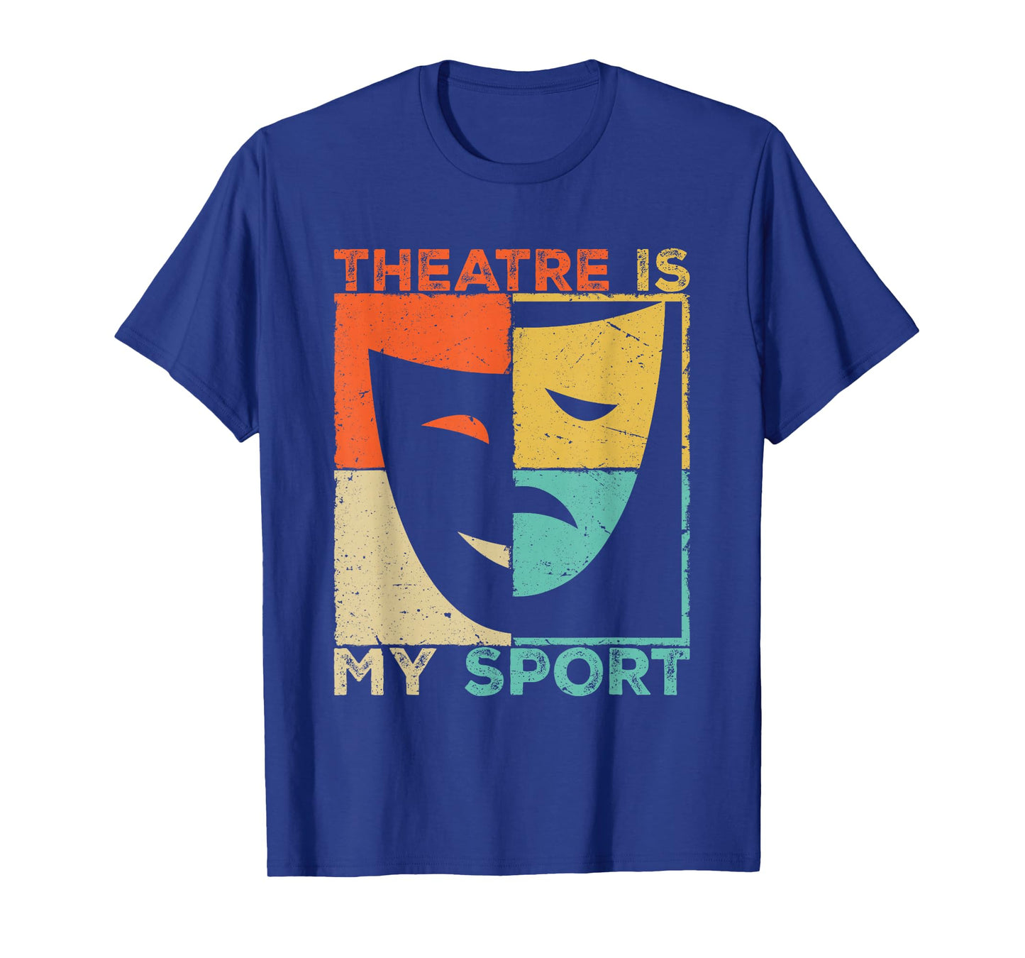 Vintage Theatre Is My Sport Musical Theater Thespian T-Shirt